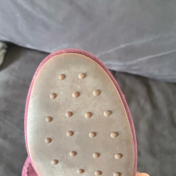 Lands End Suede Plum Flats - Picture 4 of 8